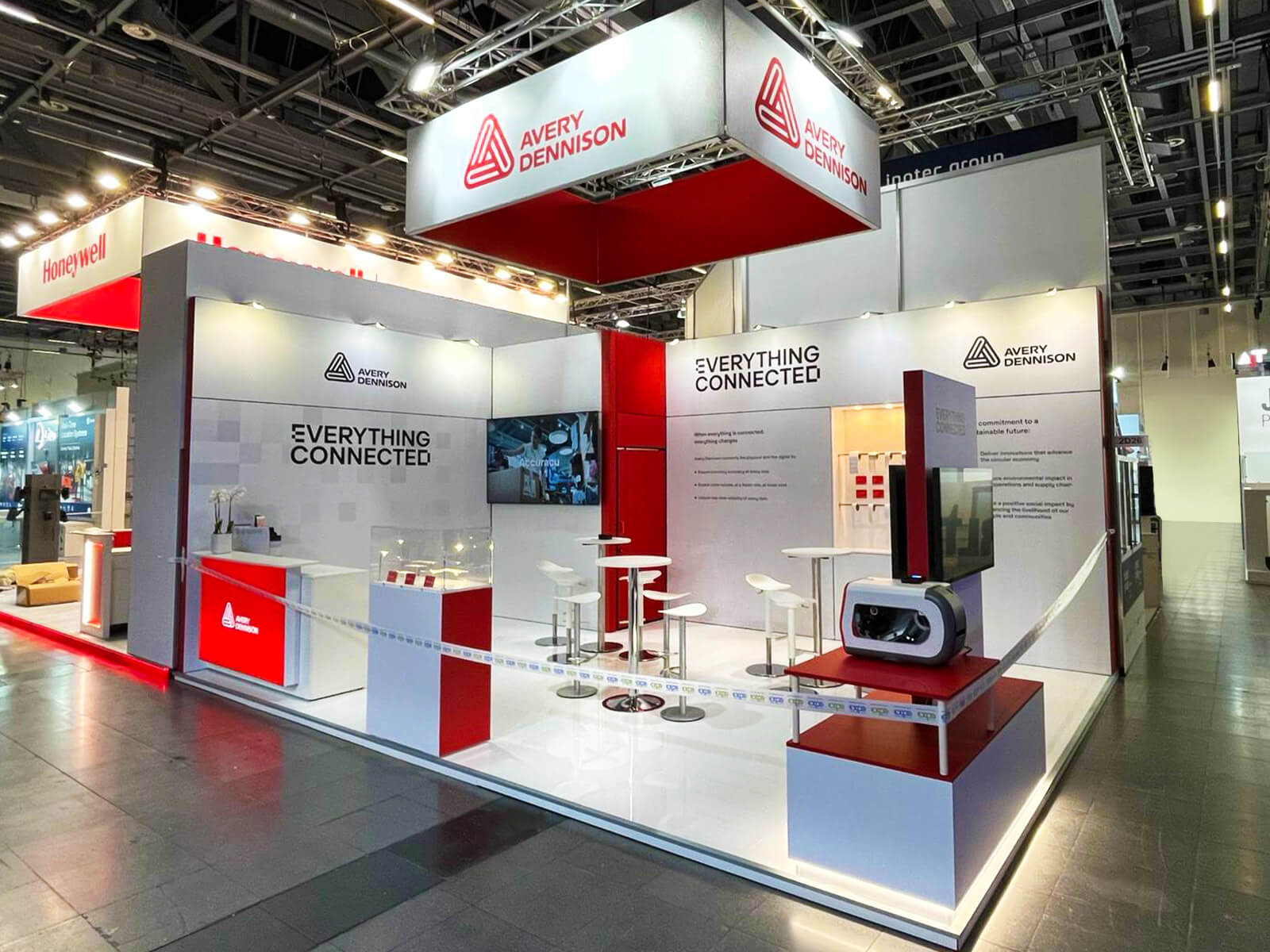 Exhibition Booth for Avery Dennison at LogiMat, Stuttgart