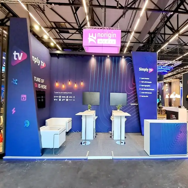 Exhibition stands for Entertainment Industry