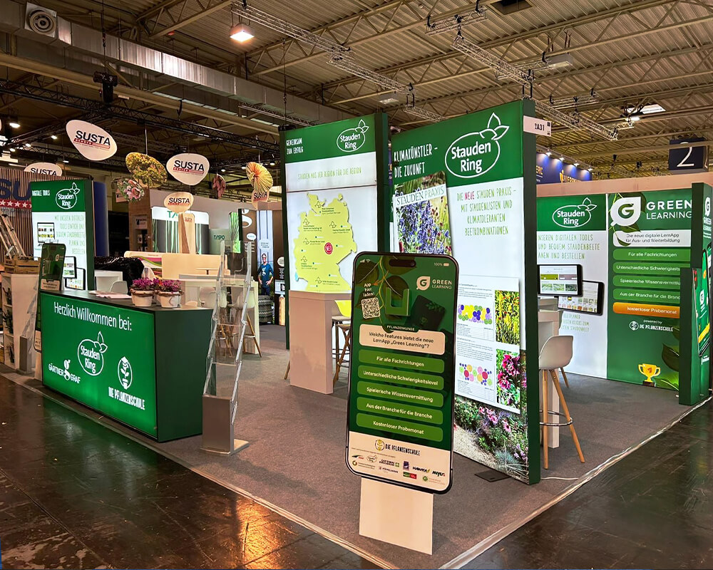 Exhibition Booth for Stauden Ring at Innov Agrii