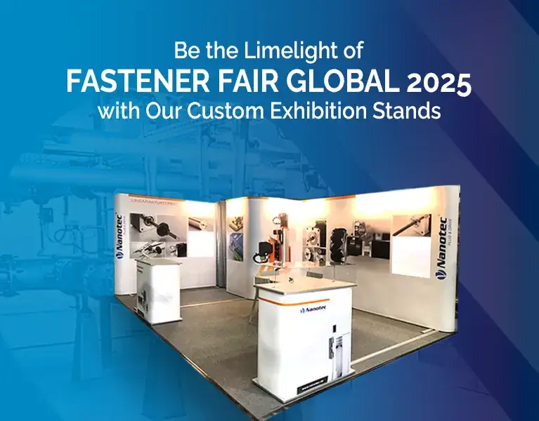 exhibition stand builders fastener fair global 2025