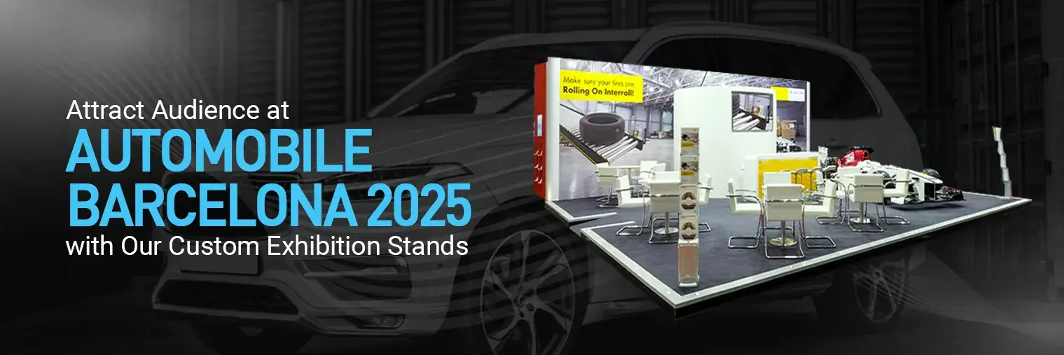 Exhibition stand builder for Automobile Barcelona 2025