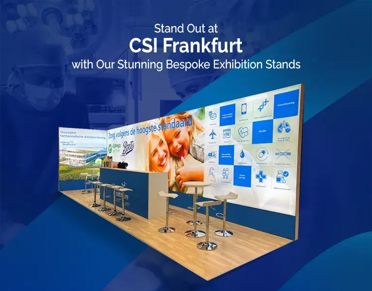 Exhibition stand builder for CSI Frankfurt 2025