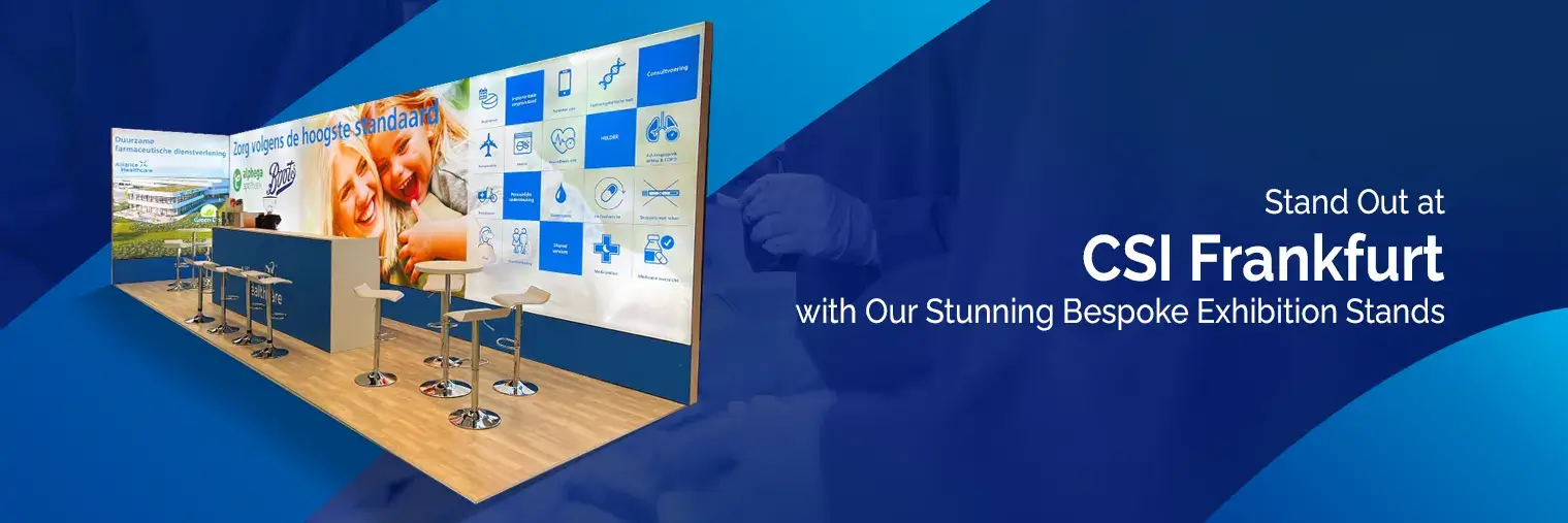 Exhibition stand builder for CSI Frankfurt 2025