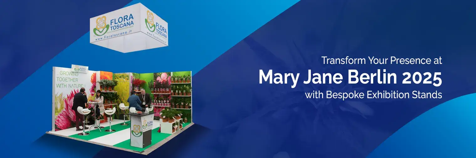 Exhibition stand builder for Mary Jane Berlin 2025