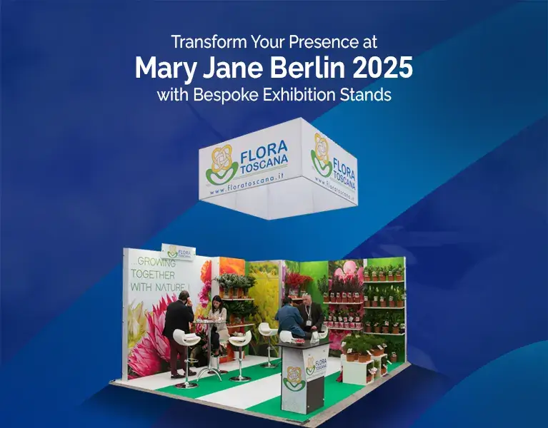 Exhibition stand builder for Mary Jane Berlin 2025