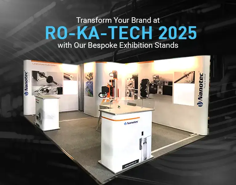 Exhibition stand builder for RO-KA-TECH 2025