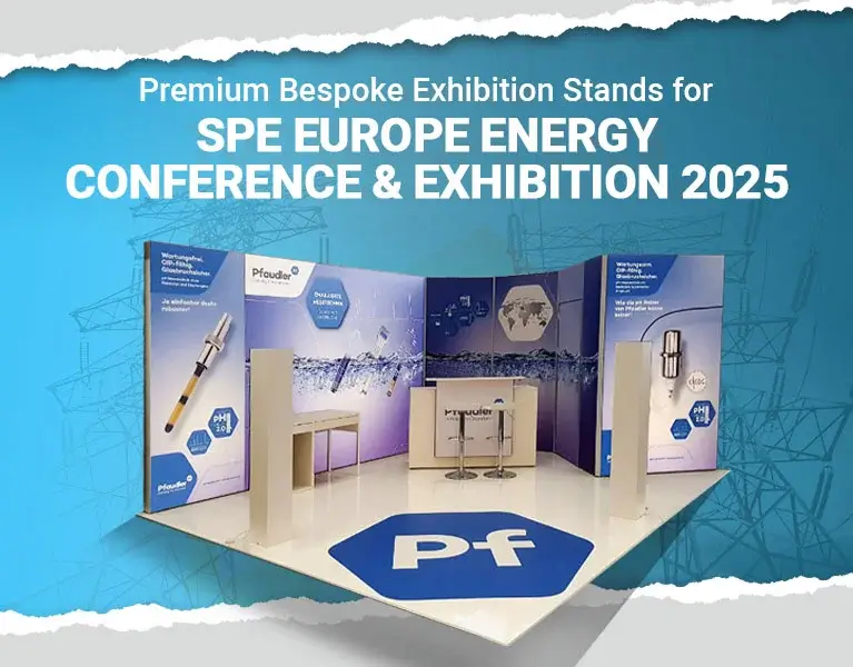 Exhibition stand builder for SPE Europe Energy Conference & Exhibition 2025