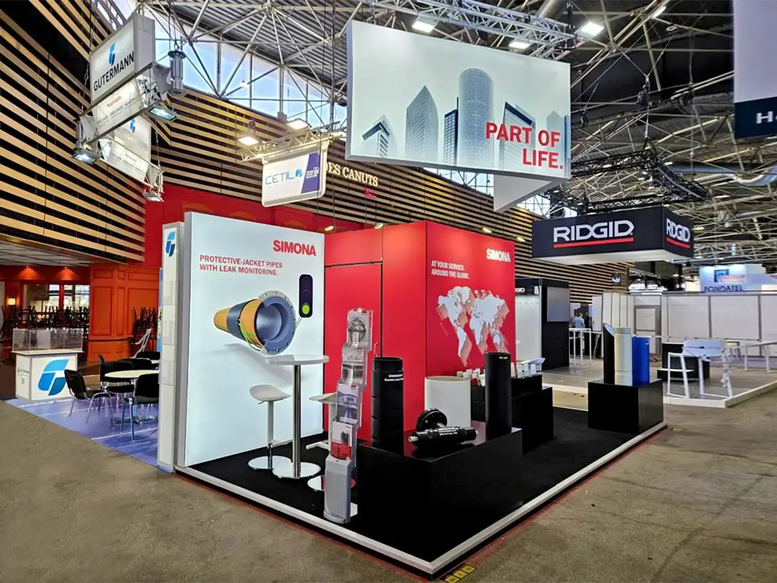 Exhibition stands for Environmental Technology industry