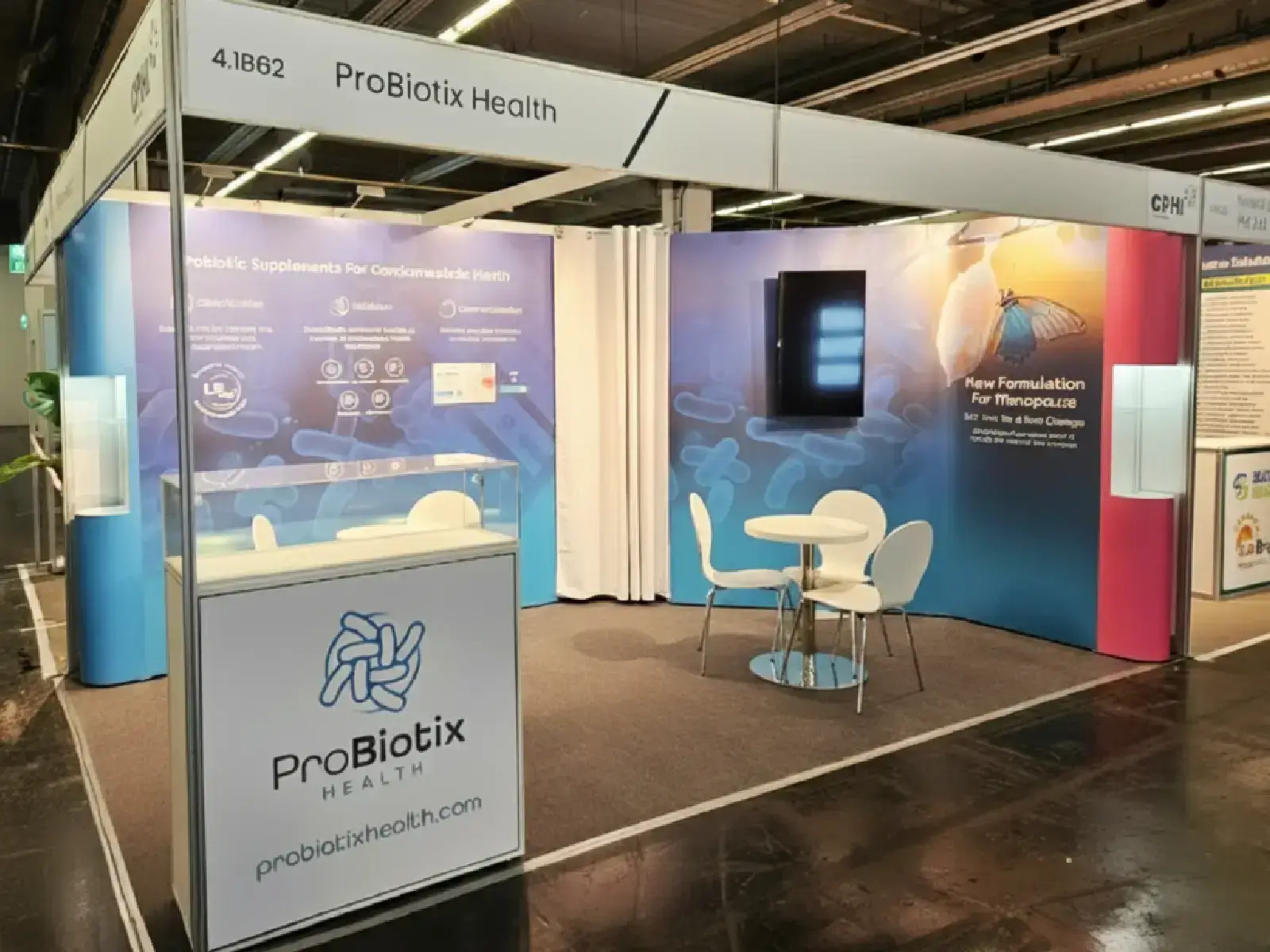 15-Sqm-Booth-for-Probiotix-UK-CPHI-2025-Frankfurt